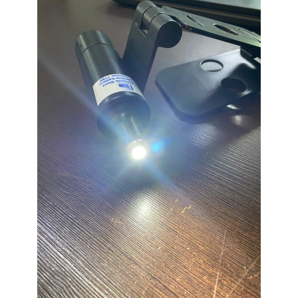 Fonte de Luz LED Portátil com  Adaptador para Nasofibroscópio