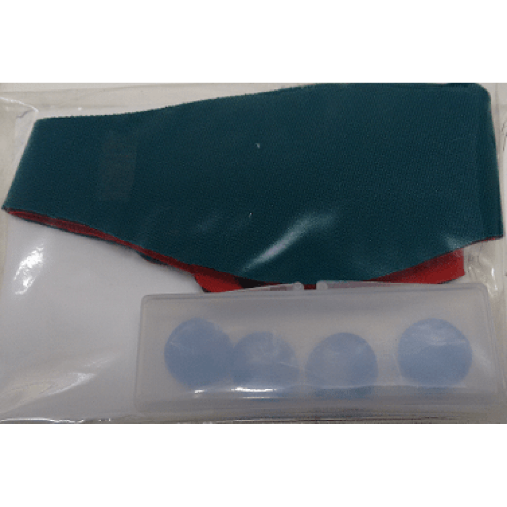 Protetor Auricular Silicone p/Proteção Natação com   faixa 