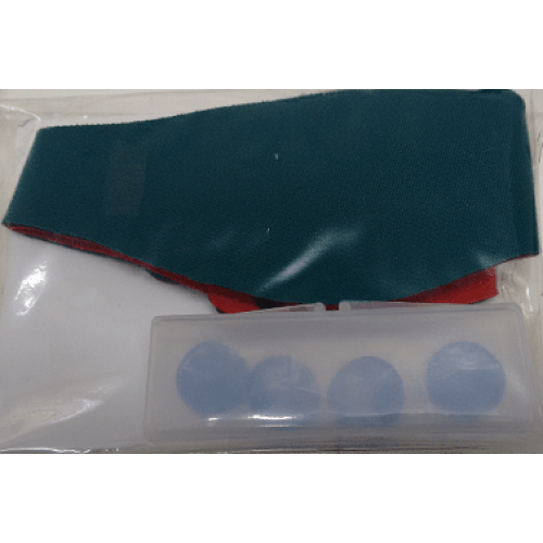 Protetor Auricular Silicone p/Proteção Natação com   faixa 