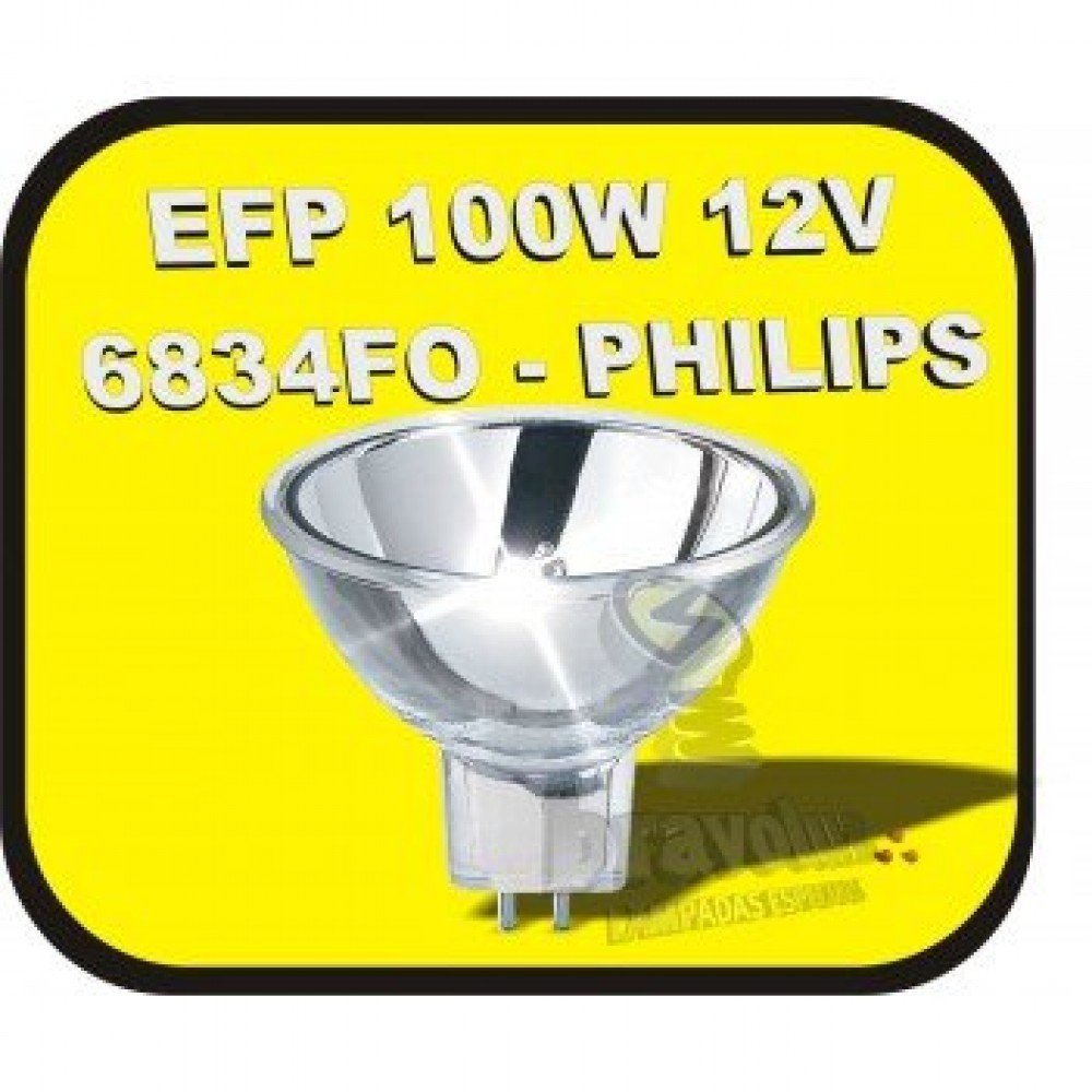 Lâmpada Philips 12V 100W 6834 FO