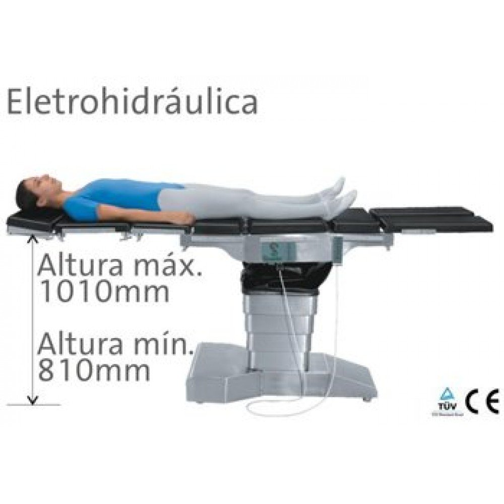 Mesa Cirúrgica Multifuncional Mastertec 15 - Eletrohidráulica