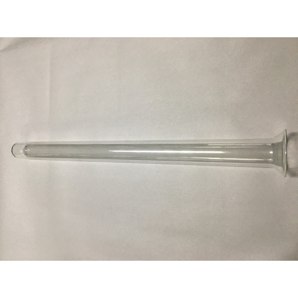 Tubo de Vidro p/ Esterilização de Nasofibroscópio  Tam Grande 47cm C x 3,5cmD